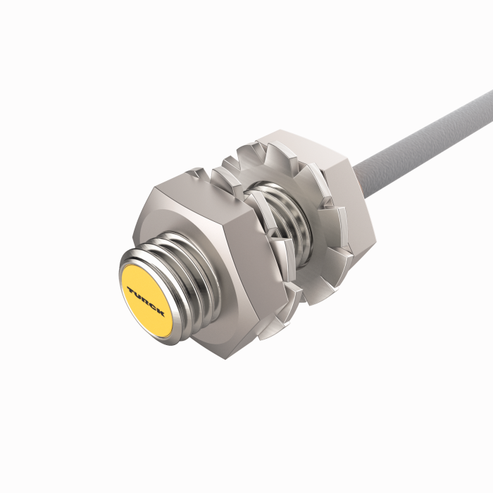 Turck Inductive Proximity Stainless Steel Barrel Sensor; 8mm; Embeddable; 10-30VDC; NO; NPN